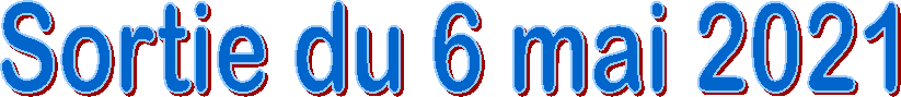 Sortie du 6 mai 2021