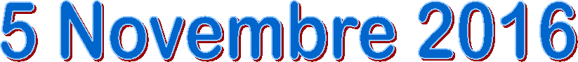 5 Novembre 2016